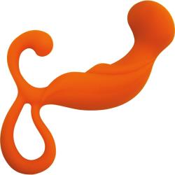 Rooster Capital P Prostrate Massager, 5.25 Inch, Orange