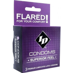 Id Superior Feel Condoms 3 Piece Pack