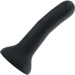Wet For Her Five Jules Small Silicone Dildo, 6 Inch, Black