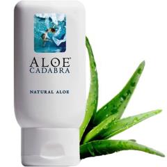 Aloe Cadabra Organic Personal Lubricant, 2.5 fl.oz (74 mL), Natural Aloe