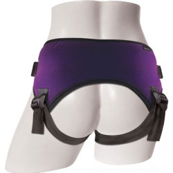 Sportsheets Lush Strap-On Harness, Purple