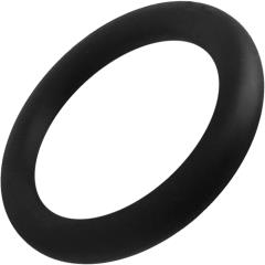 Rock Solid Silicone Gasket Cock Ring, Large, Black