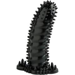 Malesation Bristly Penis Sleeve, 5.5 Inch, Black