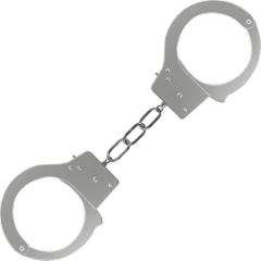 Ouch! Beginners Handcuffs for Naughty Pleasure, Silver