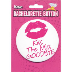 Bachelorette Button Kiss the Miss Goodbye