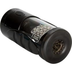 Optimum Power Ultimate Stroker Beaded Masturbator, Black