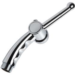 CleanStream Cleansing Nozzle with Flow Regulator, 7 Inch, Silver