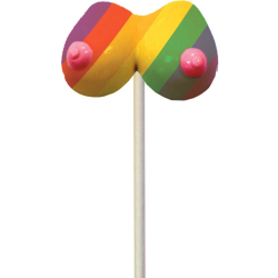 Hott Products Rainbow Boobie Pops 1.48 oz