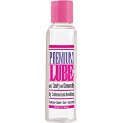 Premium Water Based Lube with Comfry and Chamomile by CalExotics, 4 Fl.Oz (113 mL)