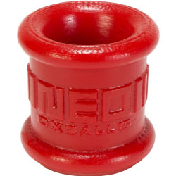 OxBalls Neo-Stretch Tall Ballstretcher, 2 Inch, Red