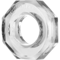 OxBalls Humpballs Cockring, 1.5 Inch, Crystal Clear