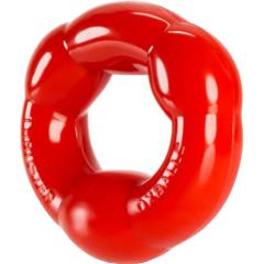 OxBalls Thruster Thick Cockring, 1.25 Inch, Red