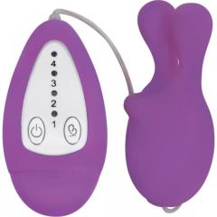 Curve Novelties Gossip Boz Bunny Vibrator, 3 Inch, Violet