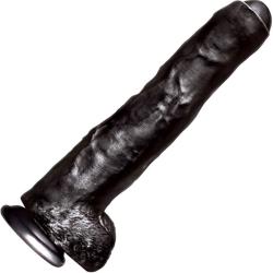 Massive Big Black Cocks Unkut And Uncensored Realistic Dong, 13.75 Inch, Ebony