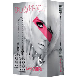 Bad Romance Translucent Leg Cuffs with Metal Nails Bad Romance Translucent Leg Cuffs with Metal Nails