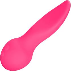 CalExotics Mini Marvels Silicone Marvelous Flicker Tongue Vibe, 5 Inch, Pink