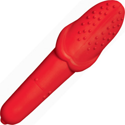 Nasstoys Incredible Oral Tongue Vibrator, 6.3 Inch, Red