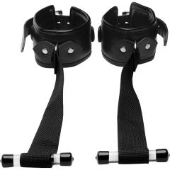 STRICT by XR Brands Deluxe Over the Door Restraint System, Black