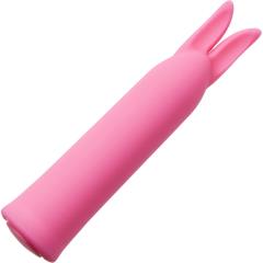 Sensuelle Bunnii Rechargeable Silicone Clitoral Vibrator, 4.5 Inch, Hot Pink