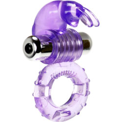Linx Hopping Hare Vibrating Cock Ring, Purple