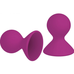 Kinx Dual Masseuse Silicone Nipple Suckers Purple