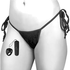 Screaming O My Secret Vibrating Panty Set with Remote Control Ring, Black