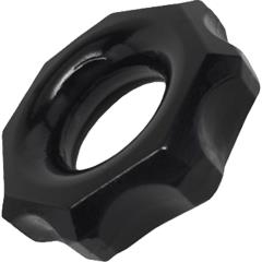 Rock Solid Gear Cock Ring, Black