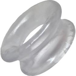 Rock Solid Convex Cock Ring, Clear