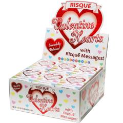 Risque Valentine Hearts Candy Counter Display, 24 Count