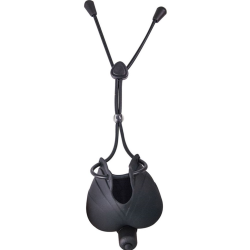 Nasstoys My Cock Ring Vibrating Scrotum Pouch and Cinch, Black