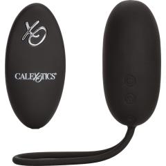 CalExotics Rechargeable Silicone Vibrating Egg with Wireless Remote, 3 Inch, Classic Black