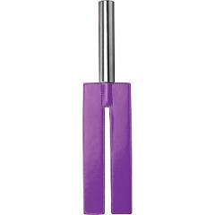 Ouch! by Shots Toys Leather Slit Paddle, 13.75 Inch, Purple