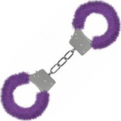 Ouch! by Shots Toys Beginners Furry Handcuffs, Purple