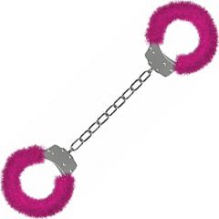 Ouch! by Shots Toys Beginners Furry Leg Cuffs, Pink