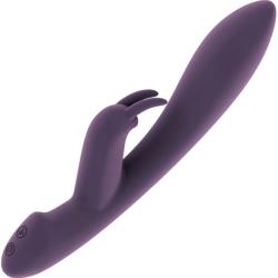 Jil Mila Endless Flexible Silicone Rabbit Vibrator, 8.75 Inch, Purple