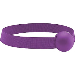Ouch! Elastic Ball Gag for Kinky Fun, One Size, Perfect Purple