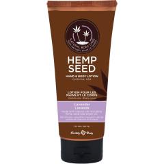 Earthly Body Hemp Seed Hand and Body Lotion, 7 fl.oz (207 mL), Lavender