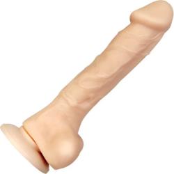 Adam`s True Feel Dual Density XL Cock by Adam & Eve, 10.5 Inch, Ivory