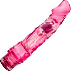 B Yours Ms Number 6 Waterproof Vibe, 9 Inch, Pink