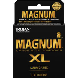 Trojan Magnum Extra Large Condoms Pack of 3