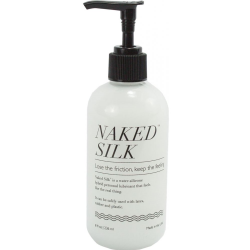 Naked Silk Water-Silicone Hybrid Personal Lubricant, 8 fl.oz (236 mL)