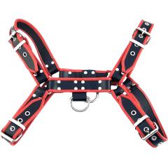 Rouge Garments Over the Head Harness, Extra Large, Red/Black