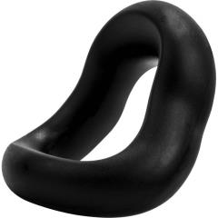 Screaming O Swing-O Curved Contoured Silicone Cock Ring, Black