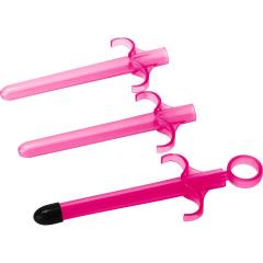 Trinity Vibes Lubricant Launcher Set, Candy Pink, Pack of 3