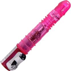 Trinity Vibes Thrust Her Stick Thrusting Vibrator, 11.5 Inch, Pink