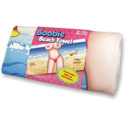 Boobie Beach Towel, 140 cm x 70 cm