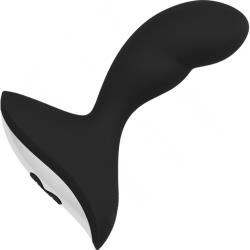 Simplicity Geron Rechargeable 10-Speed Silicone Anal Vibrator, 5.5 Inch, Classic Black