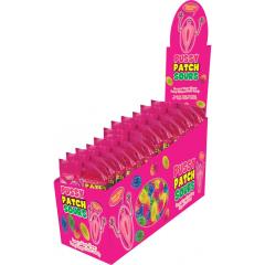 Pussy Patch Sours Candy Counter Display, 12 Count, Assorted Flavors