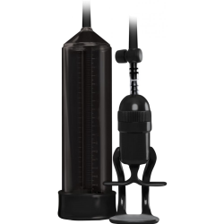 Renegade Bolero Acrylic Penis Pump, 9 Inch, Black