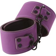Lust Bondage Classic Wrist Cuffs, One Size, Purple
